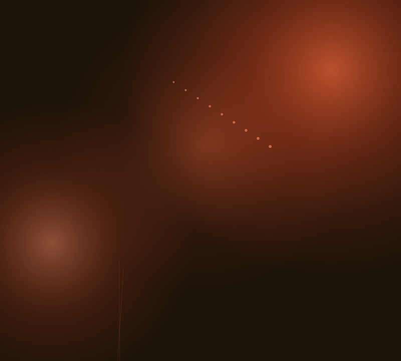 B2B buyer indecision - abstract warm dark background representing stalled pipeline decisions